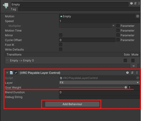 Playable Layer Controll